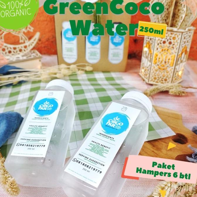 

Paket Hampers, 6 Botol Green Coco/Air Kelapa Ijo @250ml