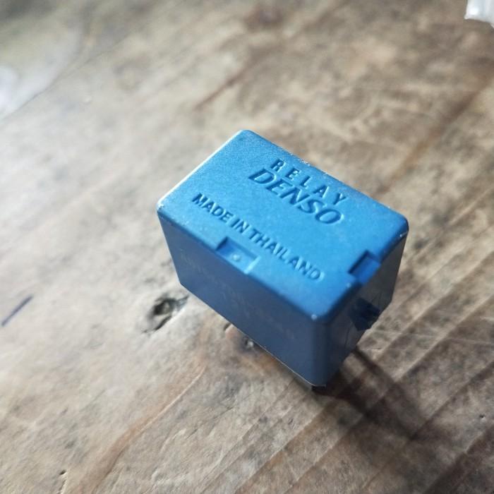 Relay Biru 12V Denso Kaki 4 156700-3240 Made In Thailand