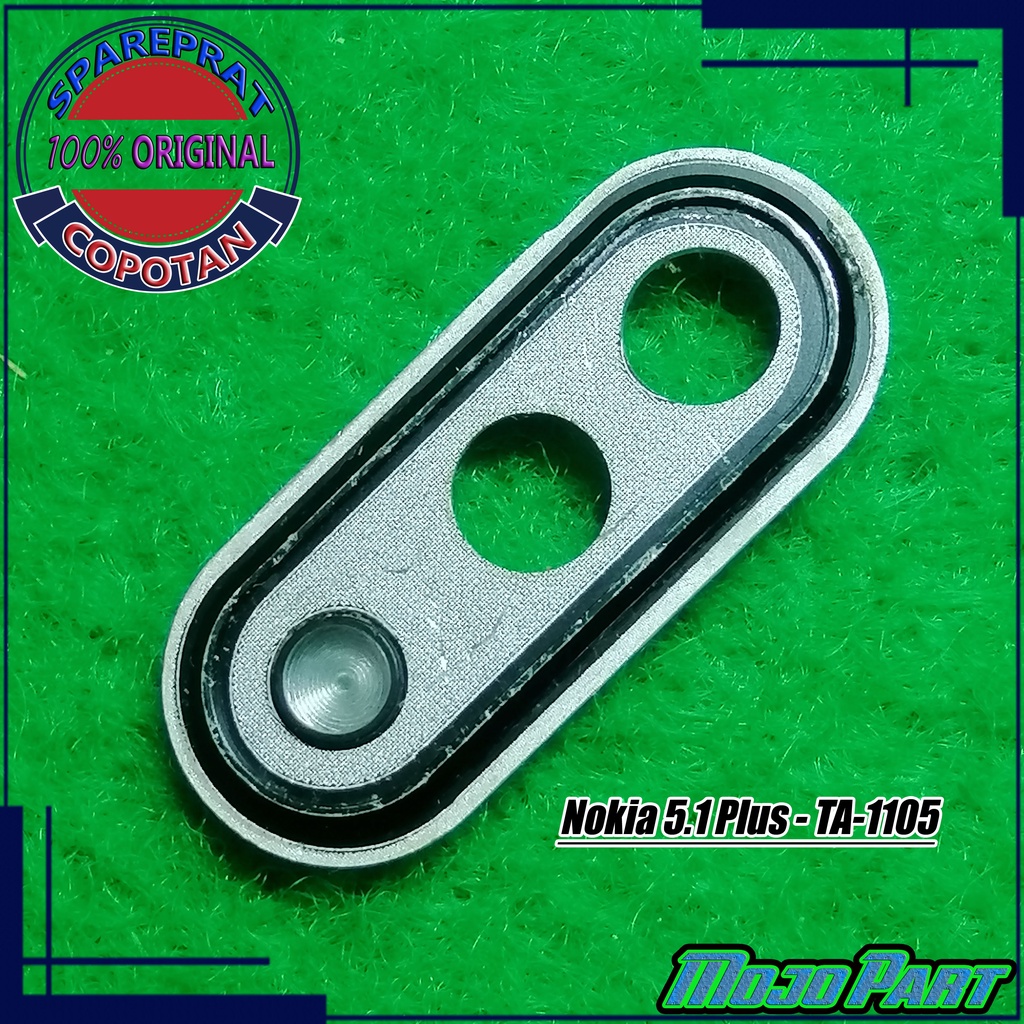 Nokia 5.1 Plus TA-1105 Frame lensa kaca kamera belakang copotan