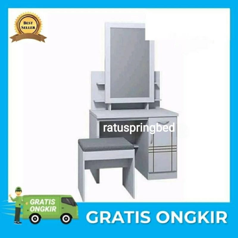 Meja Rias Sliding Putih Termurah Terlaris Cirebon Bandung Pemalang Pekalongan Best Seller