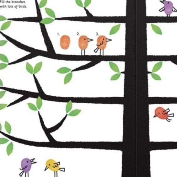 

Usborne Fingerprint Activities Buku Aktifitas Anak Bayi Kids Baby