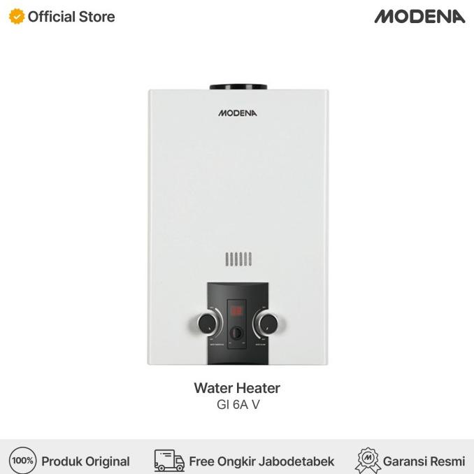 MODENA Gas Water Heater - GI 6A V