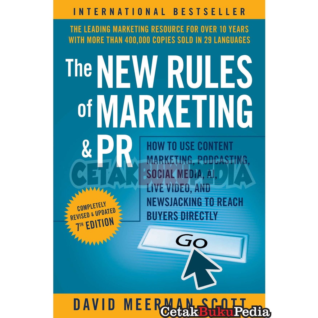 Book The New Rules of Marketing PR How to Use Content Marketing P