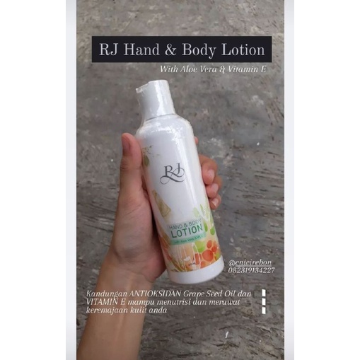 RJ Hand & Body Lotion with Aloe Vera & Vit E CNI