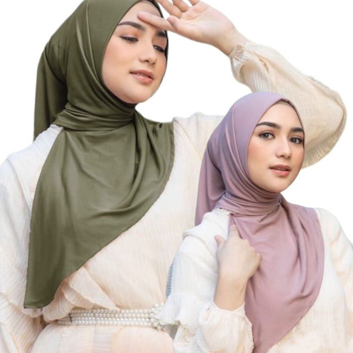 STR257 hijab instan segita citra Kirana terbaru bahan Jersey premium ++