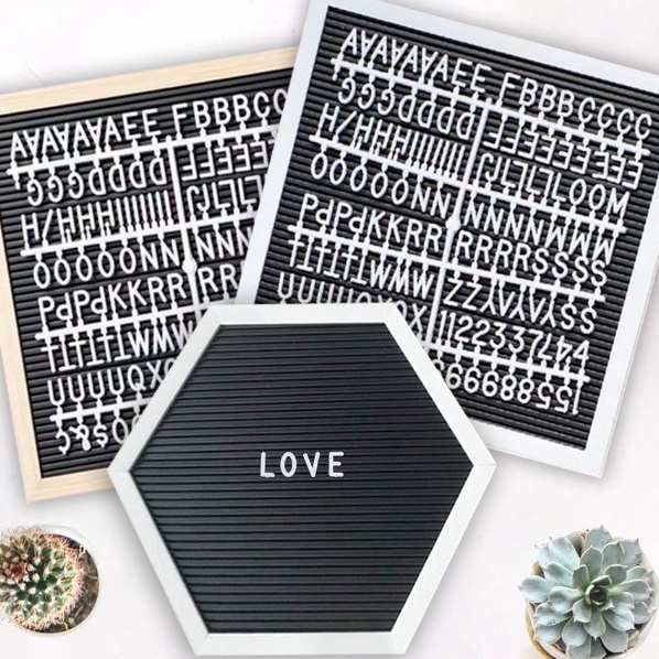 

(☎➤.3LM] [1 Pcs] Letter Board / Papan Tulis Tempel / Papan Huruf & Angka / Papan Nama Bayi / Papan Huruf 25x25trendings.!