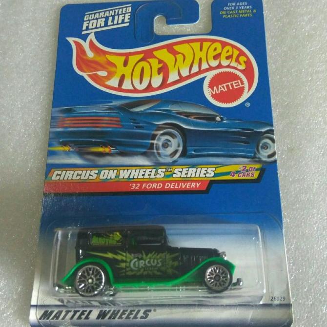 HOT WHEELS 32 FORD DELIVERY. CIRCUS ON WHEELS SERIES 1999. METAL2.