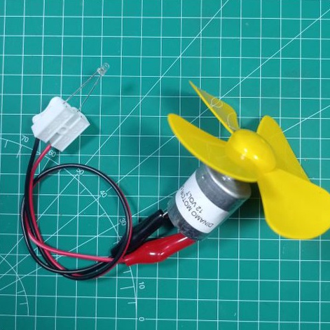 ↕ Dinamo Wind Turbine Generator DIY Kit Micro Motor GENERATOR MINI SEDERHANA UNTUK PRAKTIKUM ❋ ★★★★