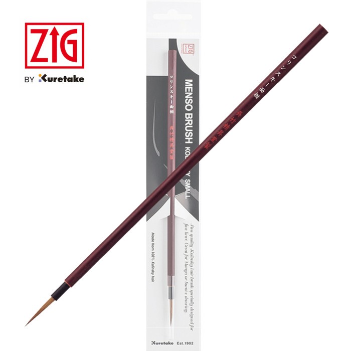 

ZIG MENSO BRUSH KOLINSKY SMALL KURETAKE ZIG CARTOONIST CNJT100-3