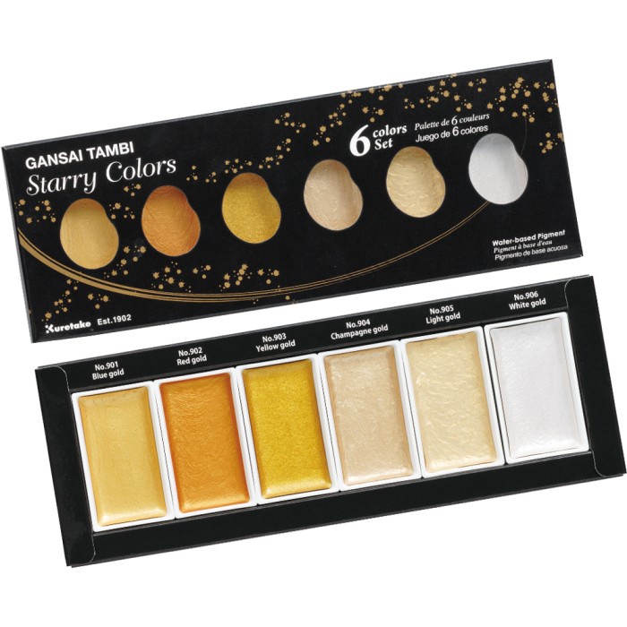 

ZIG KURETAKE GANSAI TAMBI "STARRY 6 COLOR SET (MC20SC/6V)