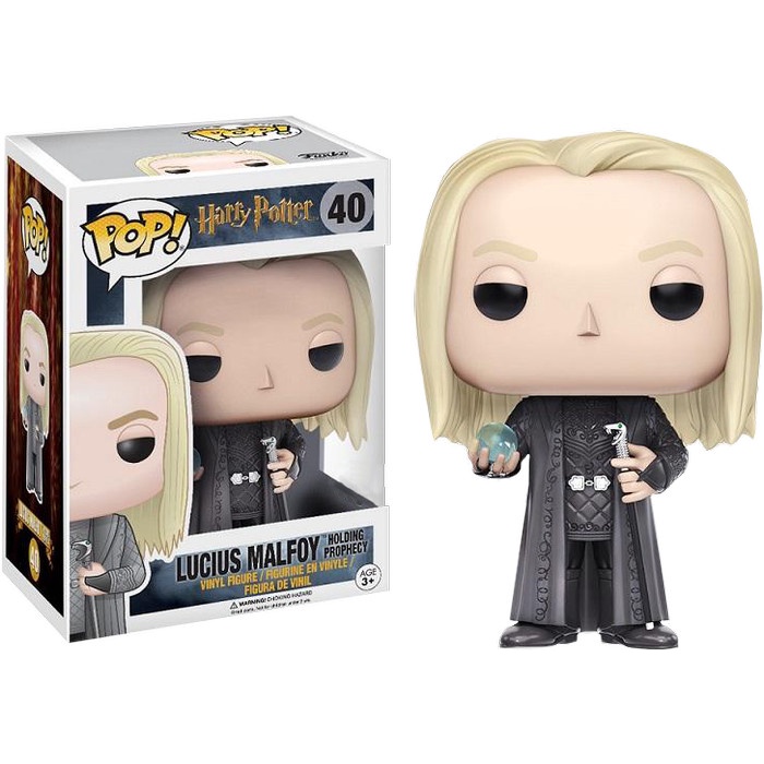 PROMO FUNKO POP HARRY POTTER - LUCIUS MALFOY (HOLDING PROPHECY) (EXCLUSIVE) TERLARIS