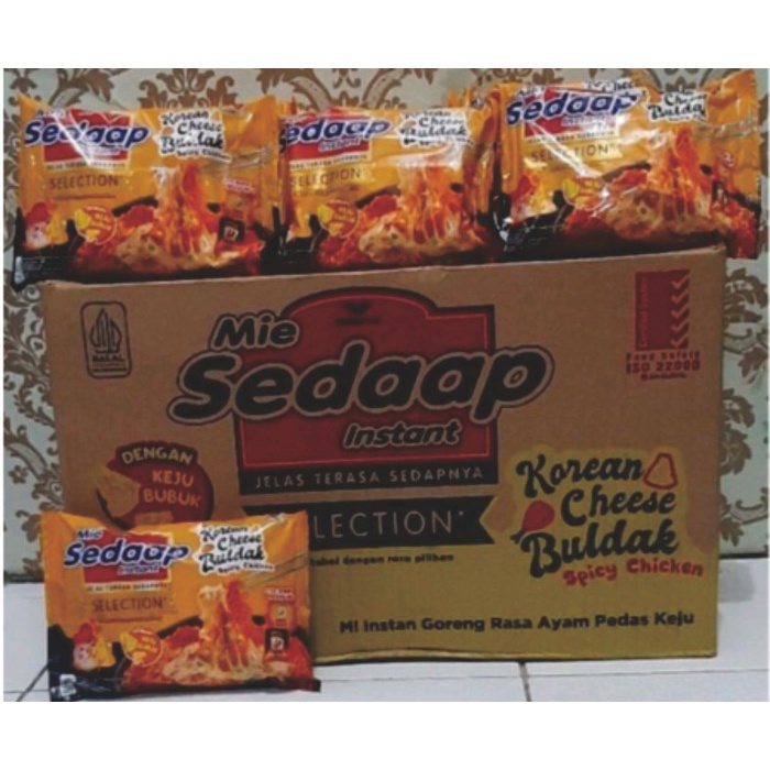 

mie sedaap korean cheese buldak 1 dus 86gr