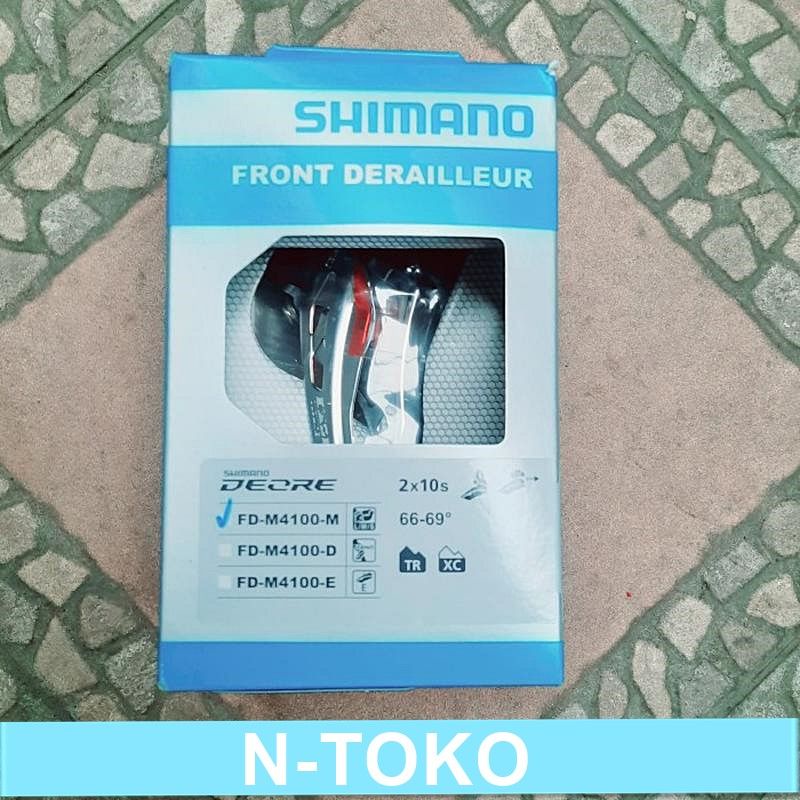 FD SHIMANO DEORE M4100 FRONT PULL 34.9mm Sepeda Sparepart Termurah