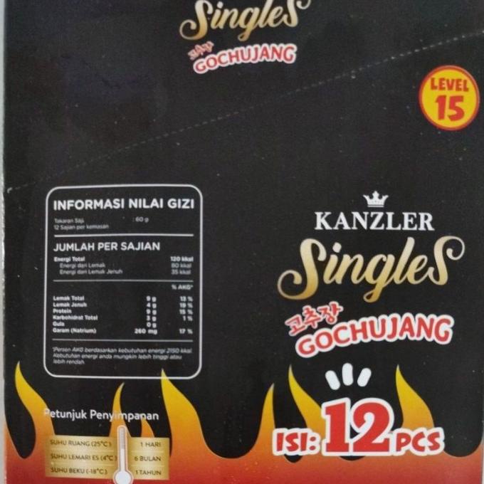

KANZLER Sosis Singles Gochujang 1 Box