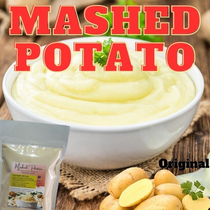 

Terlaris Mashed Potato Tepung Kentang Instan 1000Grm Khusus Mashed Impor Eropa