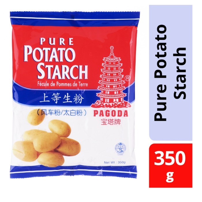 

Terlaris Pagoda Pure Potato Starch Flour 350G - Tepung Kentang