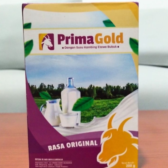 

(KL✯/M✉> Susu Kambing Etawa Dan Cream Bubuk Prima Gold 200gr Original/ berkualitas✯!