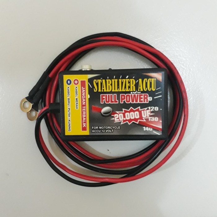 Bestseller Stabilizer Aki Atau Kapasitor Bank Untuk Motor 20000 Uf