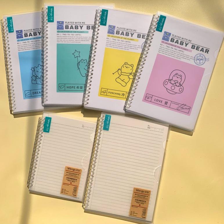 

Promo Binder Ring A5 B5 Dilipat 360 Minimalist Free Kertas Gp562