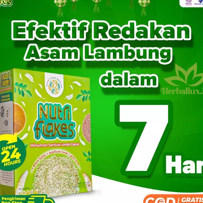 

[✉/»HSJ) Nutriflakes Sereal Umbi Garut Efektif Untuk Atasi Asam Lambung Mag Dan Gerd 1kekiniian!
