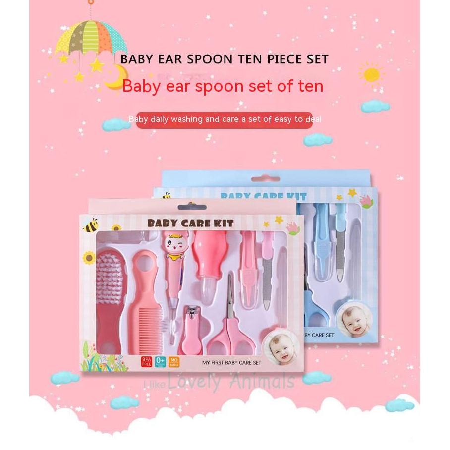 Sale Baby Care Kit Set 10In1 /Alat Perawatan Bayi 1 Set Lengkap Kualitas Impor/Baby Gift Set/Set Per