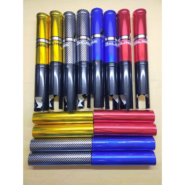 Cover shock variasi depan atas bawah Vixion old / lama