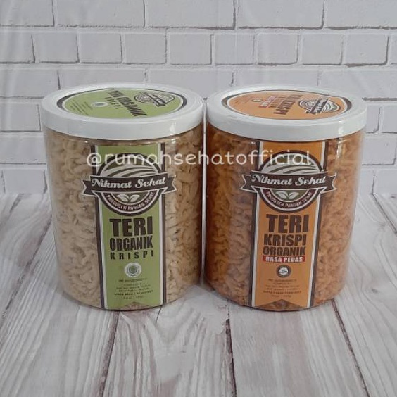 

[☎N㊛8) NIKMAT SEHAT Teri Krispi Organik Gluten Free 225gr (Gross) -banyak diminati☞