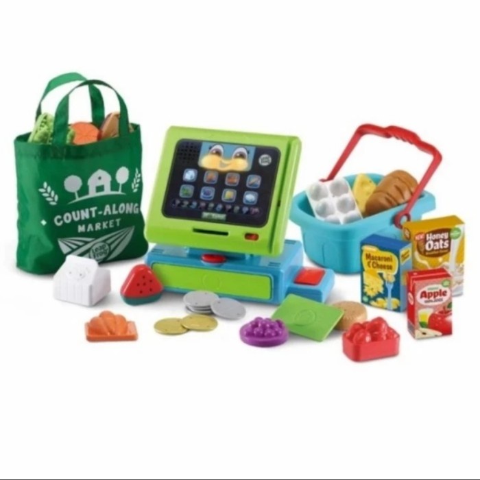 HOT SALE LEAP FROG COUNT ALONG CASH REGISTER DELUXE ORI - MAINAN KASIR LEAPFROG TERLARIS
