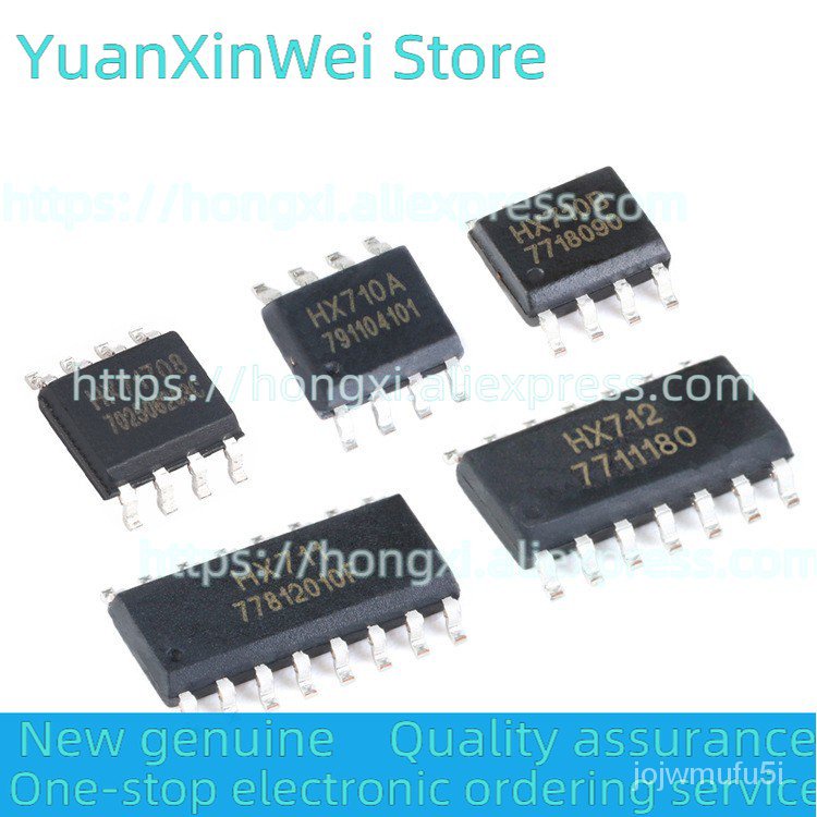 ✅&10PCS  HX710A HX710B HX71708  HX711  HX712  SOP8/14/16  24 with temperature measuring output modul