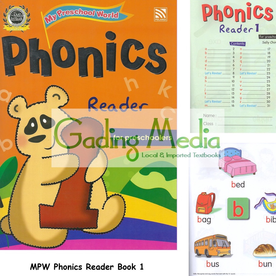 

[Z ☎I㊛T) KINDERGARTEN PHONICS - MPW Phonics Reader/Activity Book 1 - 4 /pasti.dikirim✪!