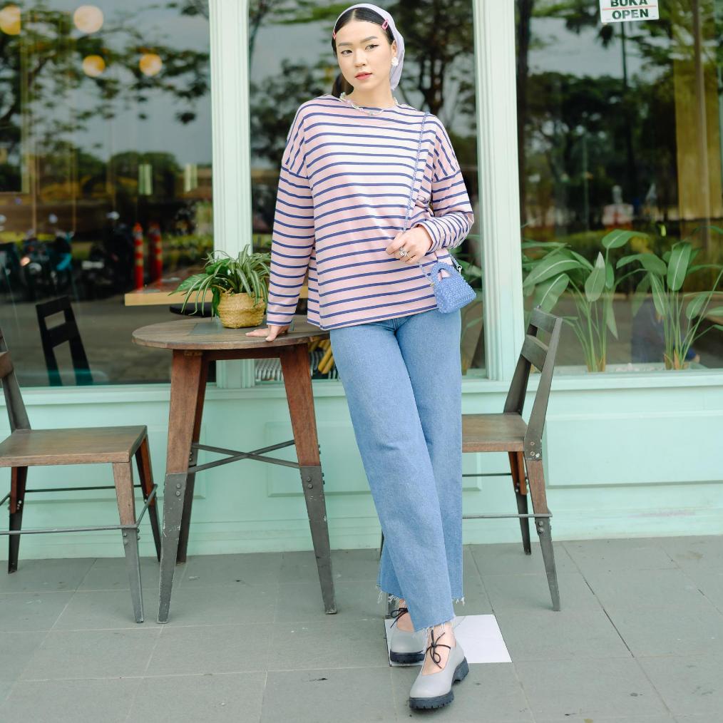 PROMO HIJABCHIC ULYANI STRIPE TOPS LPS936