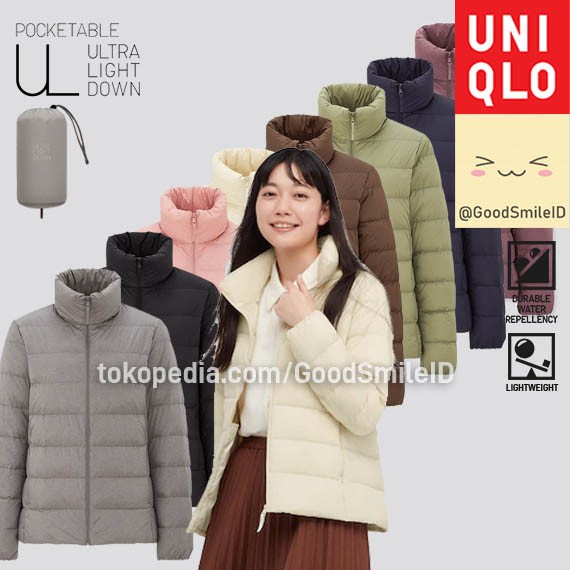 UNIQLO JAKET ULTRA LIGHT DOWN WINTER JACKET WARM HANGAT COAT WANITA