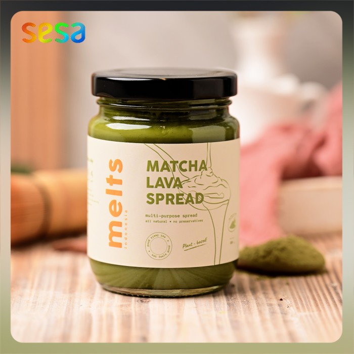 

Melts Matcha Lava Spread 300 g (Selai Matcha)