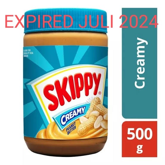 SKIPPY CREAMY PEANUT BUTTER 500GR / SELAI KACANG / SELAI SKIPPY 500 GR