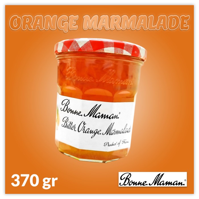 

Bonne Maman Bitter Orange Marmalade Jam - 370 gr