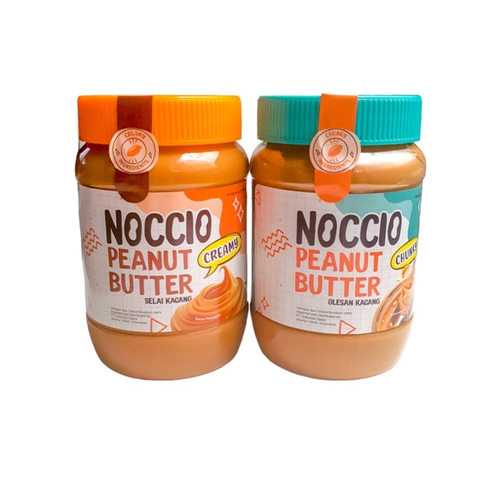 

Noccio Peanut Butter 500gr Selai Kacang