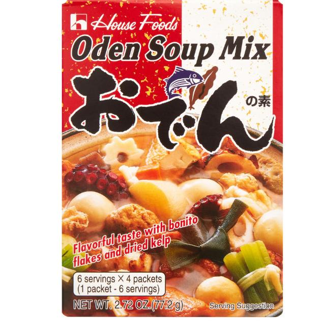 

\\\\\] House Food oden soup Mix (4 pack x 19.3gr) Bumbu untuk Oden no moto w
