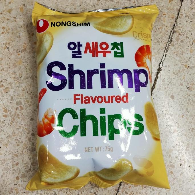 

Ready oke] Nongshim Shrimp Chips 75gr / Snack Rasa Udang dr Korea