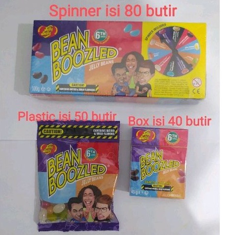 

[㊖/✔OSD) Bean Boozled edisi 6th refill / spinner / permen rasa anehpaasti.dikirim㊠!