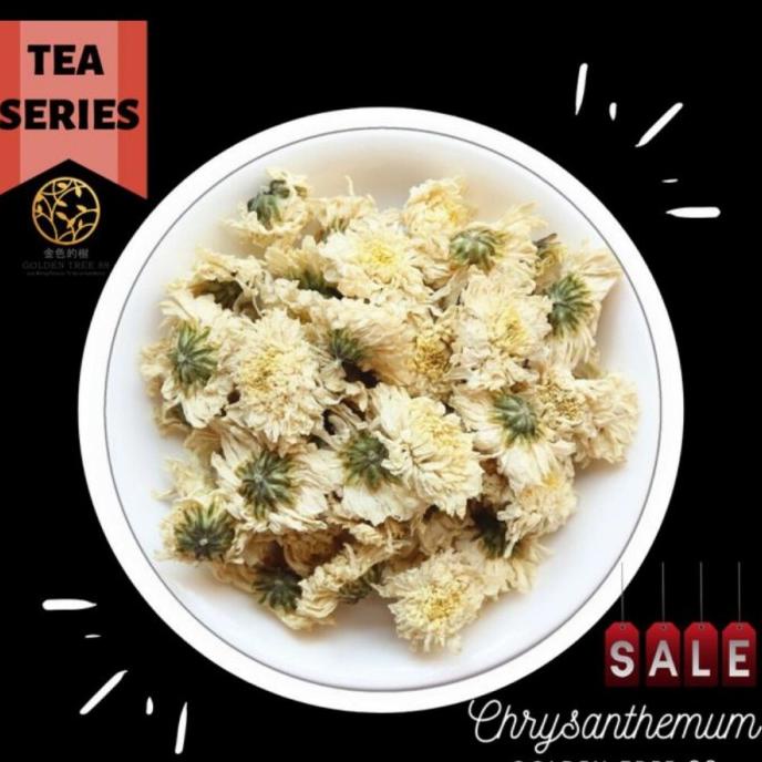 

100 GRAM CHRYSANTHEMUM FLOWER TEA GOLD KRISAN ORIGINAL TIONGKOK
