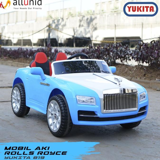 Mainan Anak Mobil Aki Rolls Royce - Yukita 819