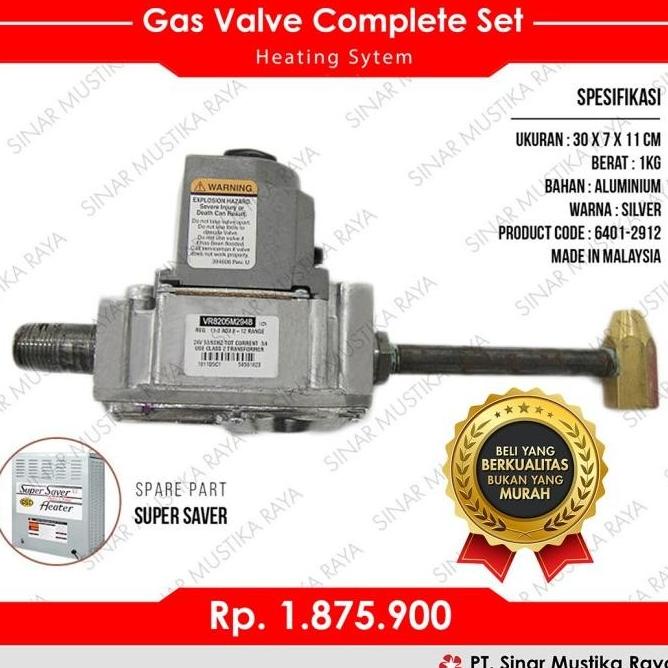 Update Gas Valve Ss-225 Spare Part Super Saver Heater Alat Ternak Ayam
