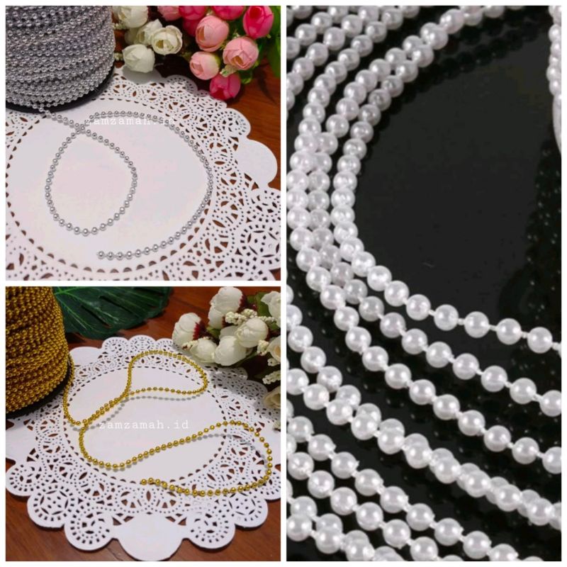 

MUTIARA RENTENG EMAS SILVER PUTIH