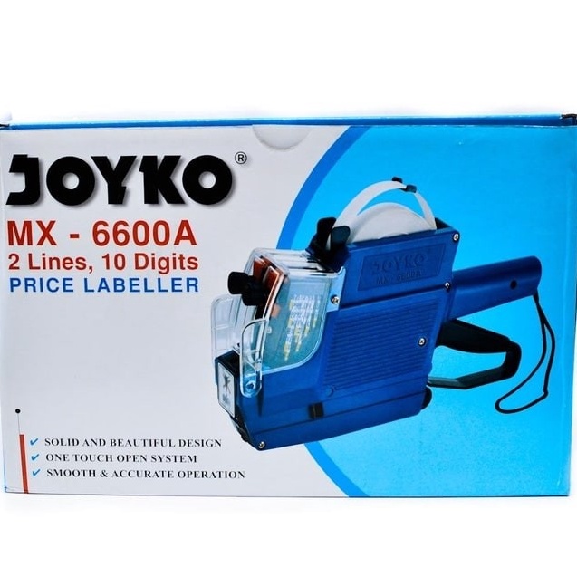

Best Seller! Mesin Label Harga joyko 2 baris MX 6600 A ( 10 digit )