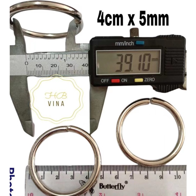 Star Seller.. ring besi tas / ring bulat 4cm ✸