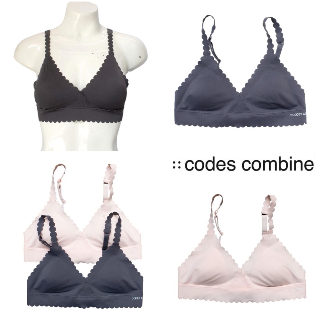 Wireless Bra Brand Codes Combine, Tidak Berkawat, Seamless, Halus Elastis, Bcc01