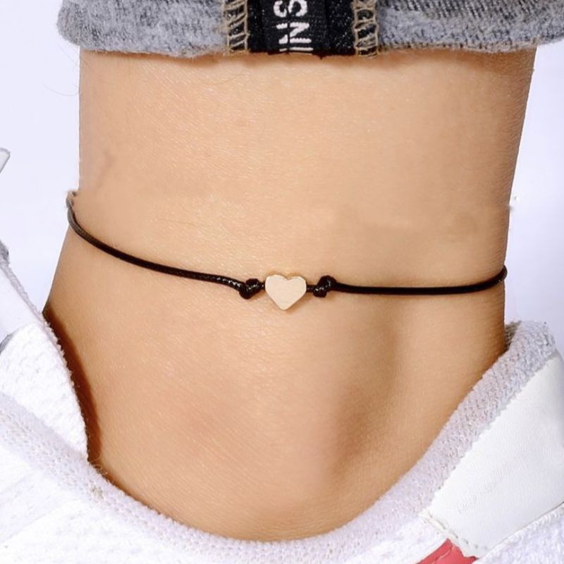 H75 GELANG KAKI ANTI AIR / GELANG KAKI TALI HITAM / GELANG KAKI SIMPLE /GELANG KAKI MANIK MANIK /