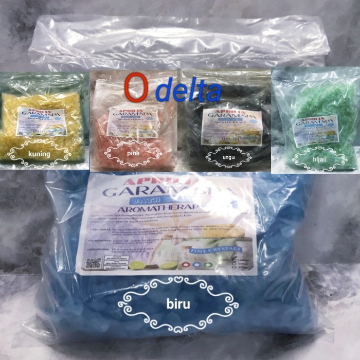 Aprilia Garam Batu Crystal Spa Kiloan/ Crystal Spa Salt Refill 1Kg Berkualitas