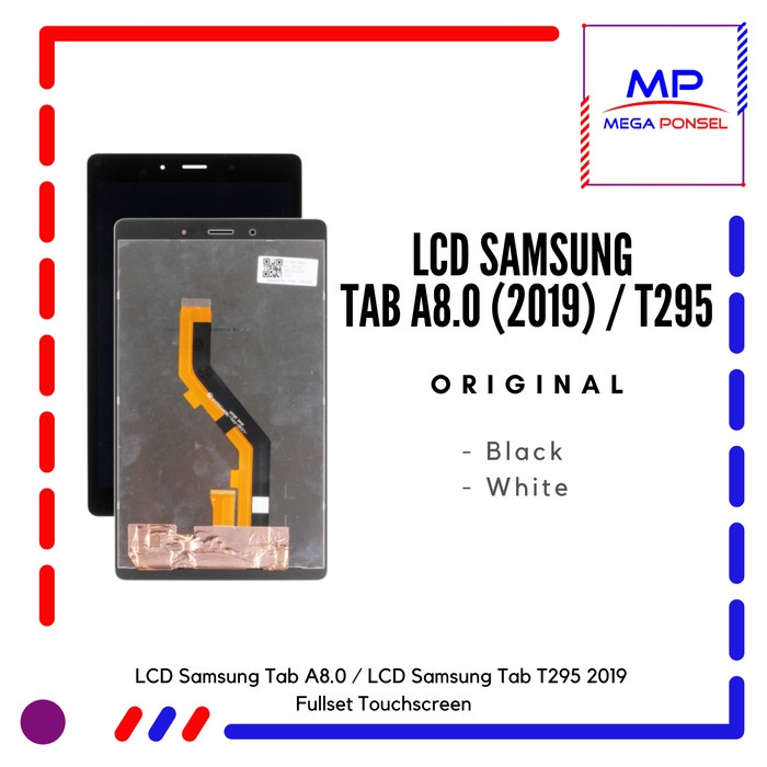 Bestseller Lcd Samsung Tab A8.0 / Lcd Samsung Tab T295 2019 Fullset Touchscreen