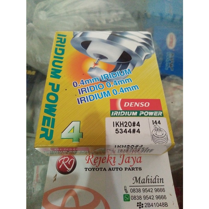 Busi Iridium Kijang Innova Fortuner Hilux terbaik